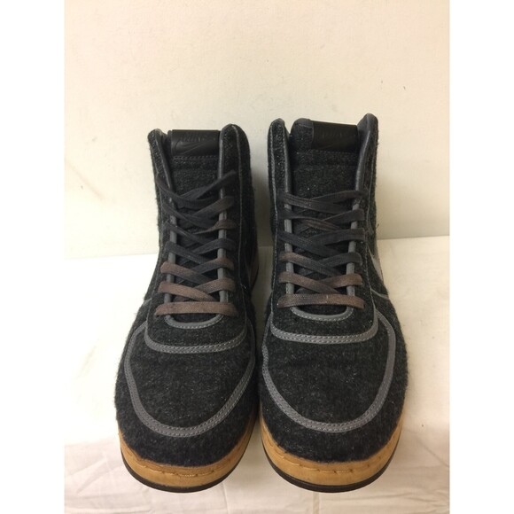 NIKE  Men HI TOP WOOL ATHLETIC SHOES GRAY VINTAGE  309388 021 SZ 11.5 - Picture 2 of 12